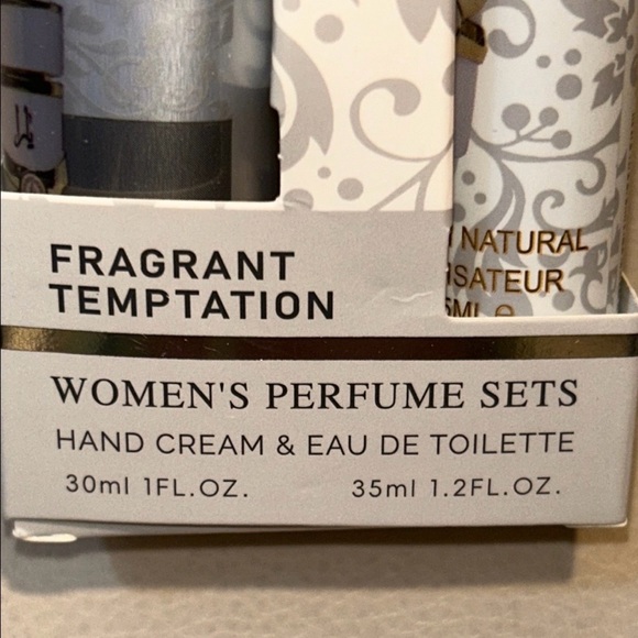 Yara White & Gold Women's Hand Cream and Eau de Toilette Set - Picture 3 of 5